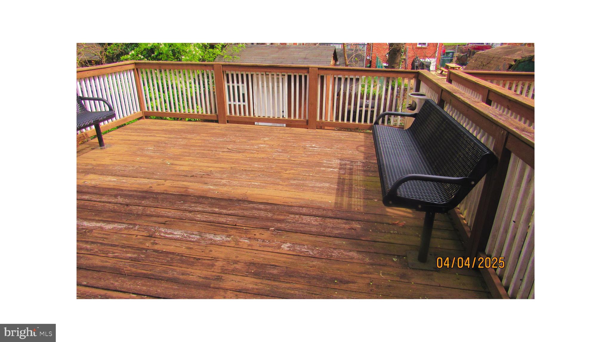 225 56th Place Northeast Washington, DC 20019 - Photo 29 of 30 2ND LEVEL DECK