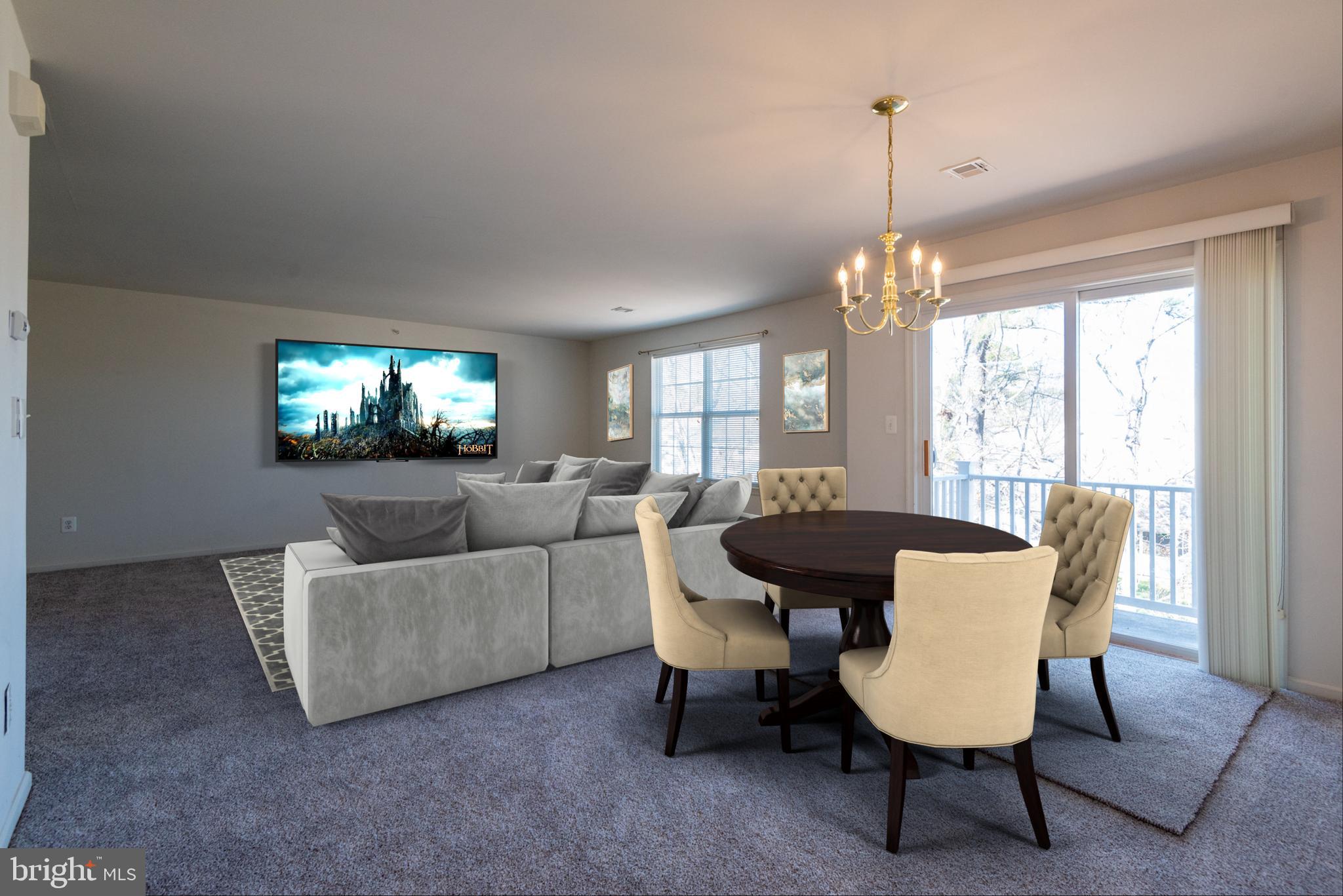 938 Pine Valley Court Tuckerton, NJ 08087 - Photo 4 of 20 Virtually staged dining/livingroom