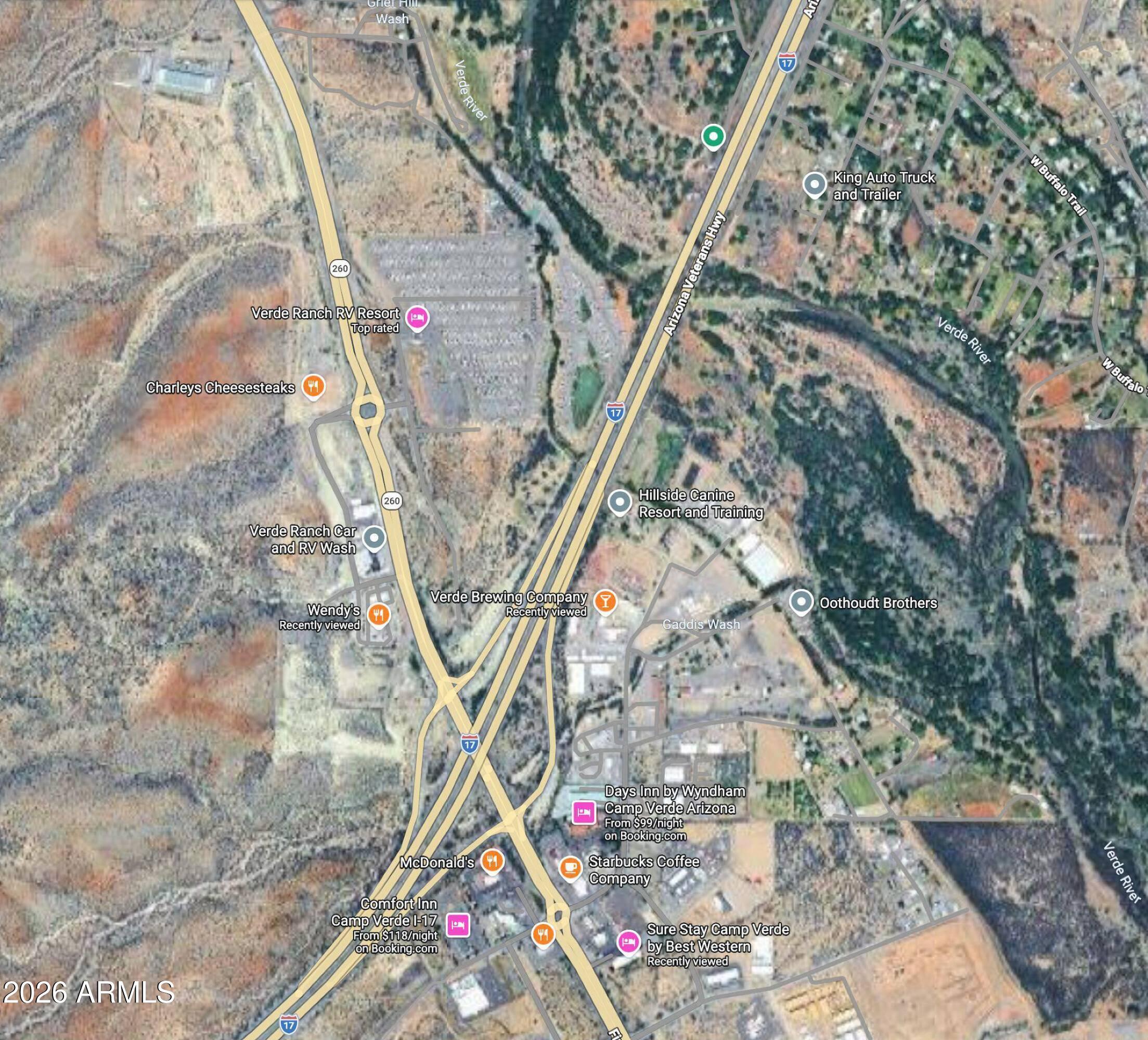 0 State Route 260, Unit MULTIPLE LOTS Payson, AZ 85541 - Photo 3 of 7 Aerial Satellite