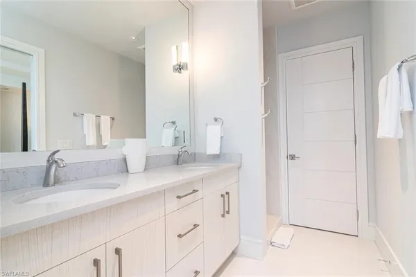 a living room filled with furniture