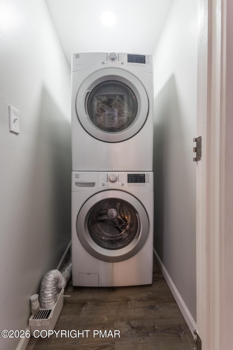 600 Rte 115 Saylorsburg, PA 18353 - Photo 9 of 26 a utility room with dryer and washer