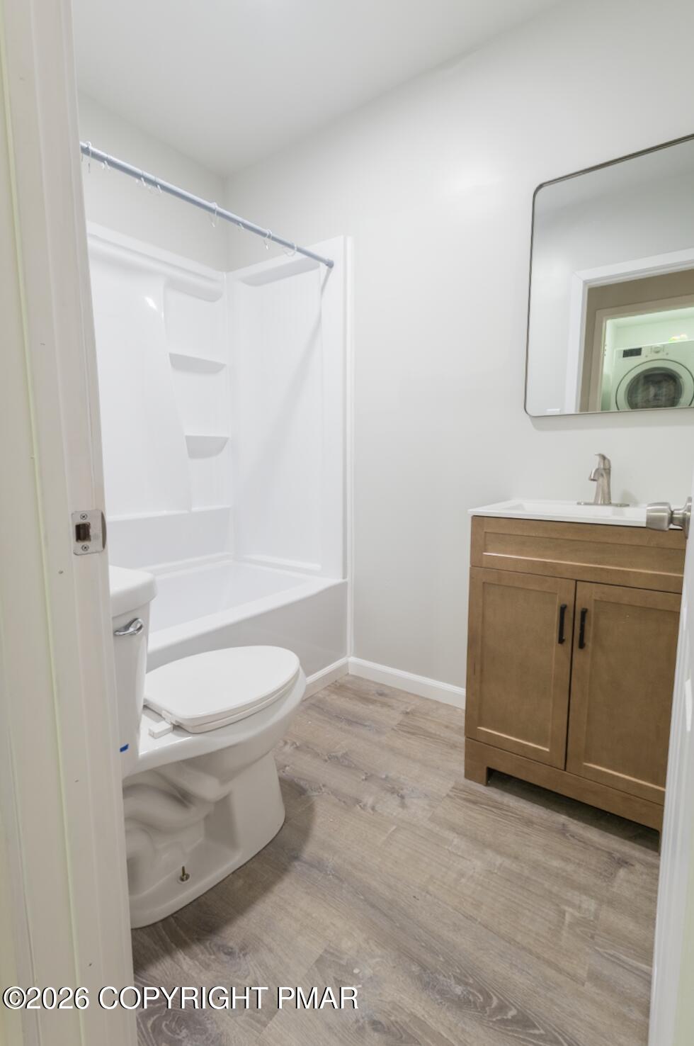 600 Rte 115 Saylorsburg, PA 18353 - Photo 10 of 26 a bathroom with a sink a toilet and shower