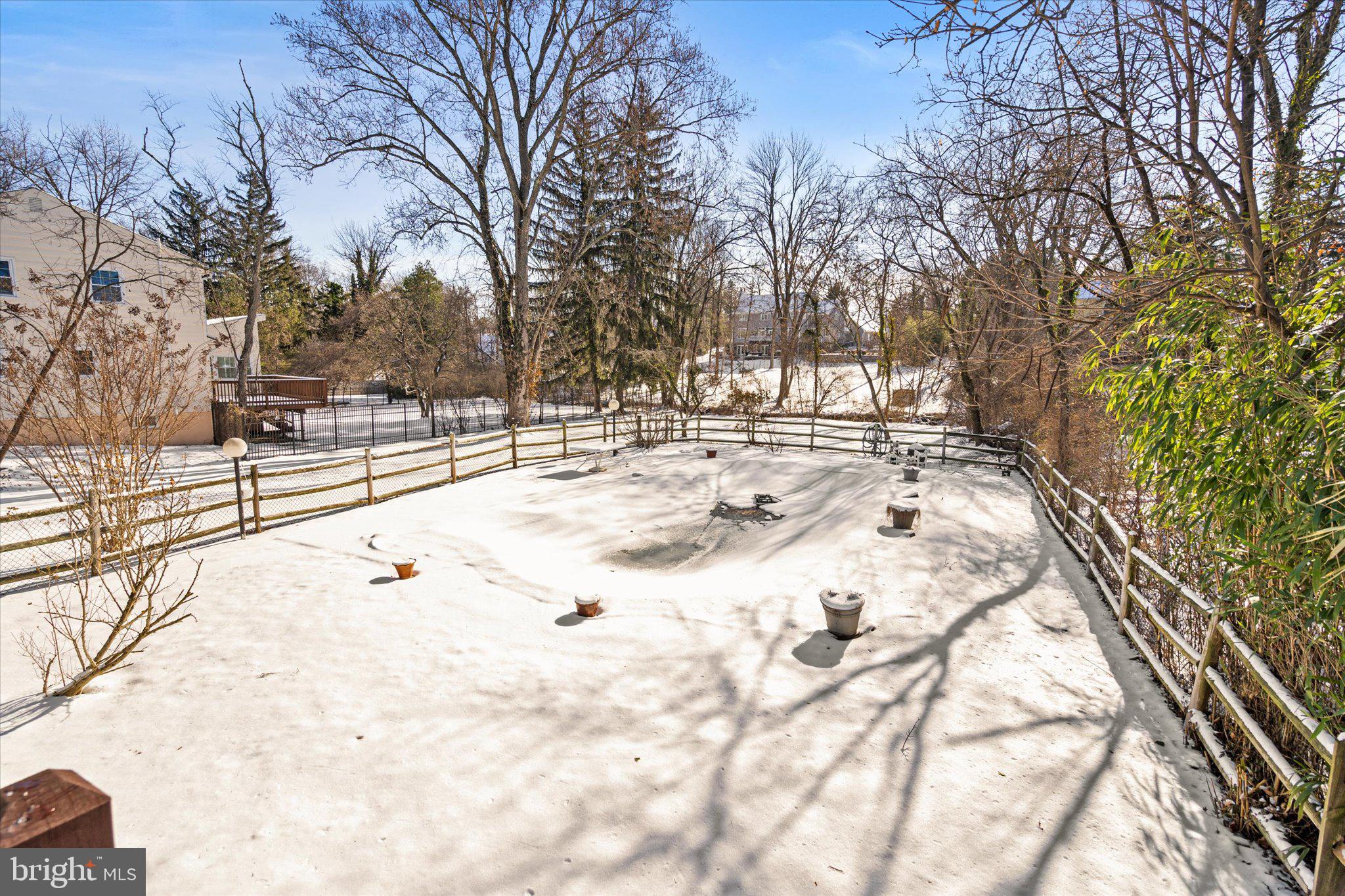 331 Hamilton Avenue Princeton, NJ 08540 - Photo 27 of 31 a view of snow on the road