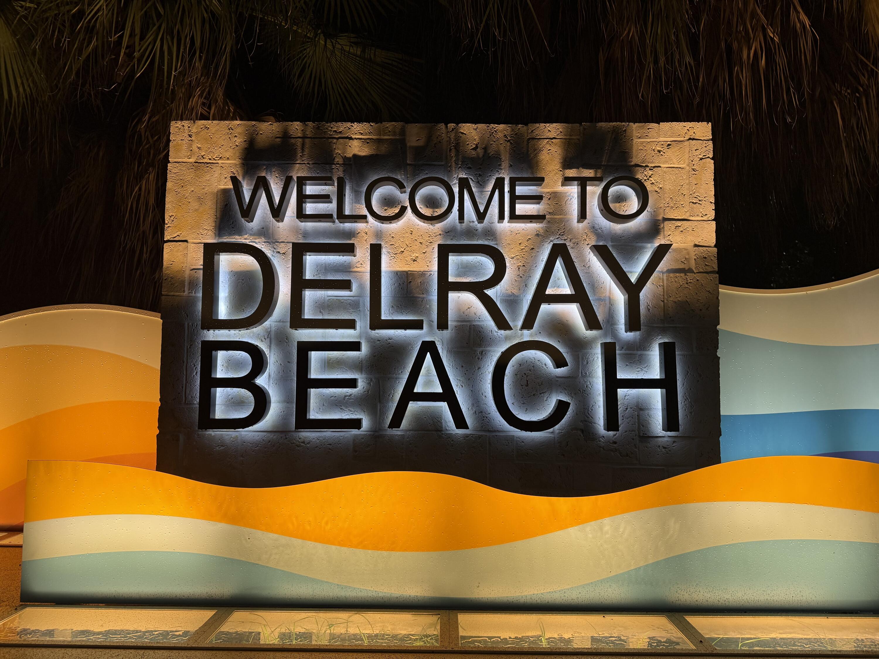 7507 Eagle Point Drive Delray Beach, FL 33446 - Photo 2 of 49 a street sign that is on a wall