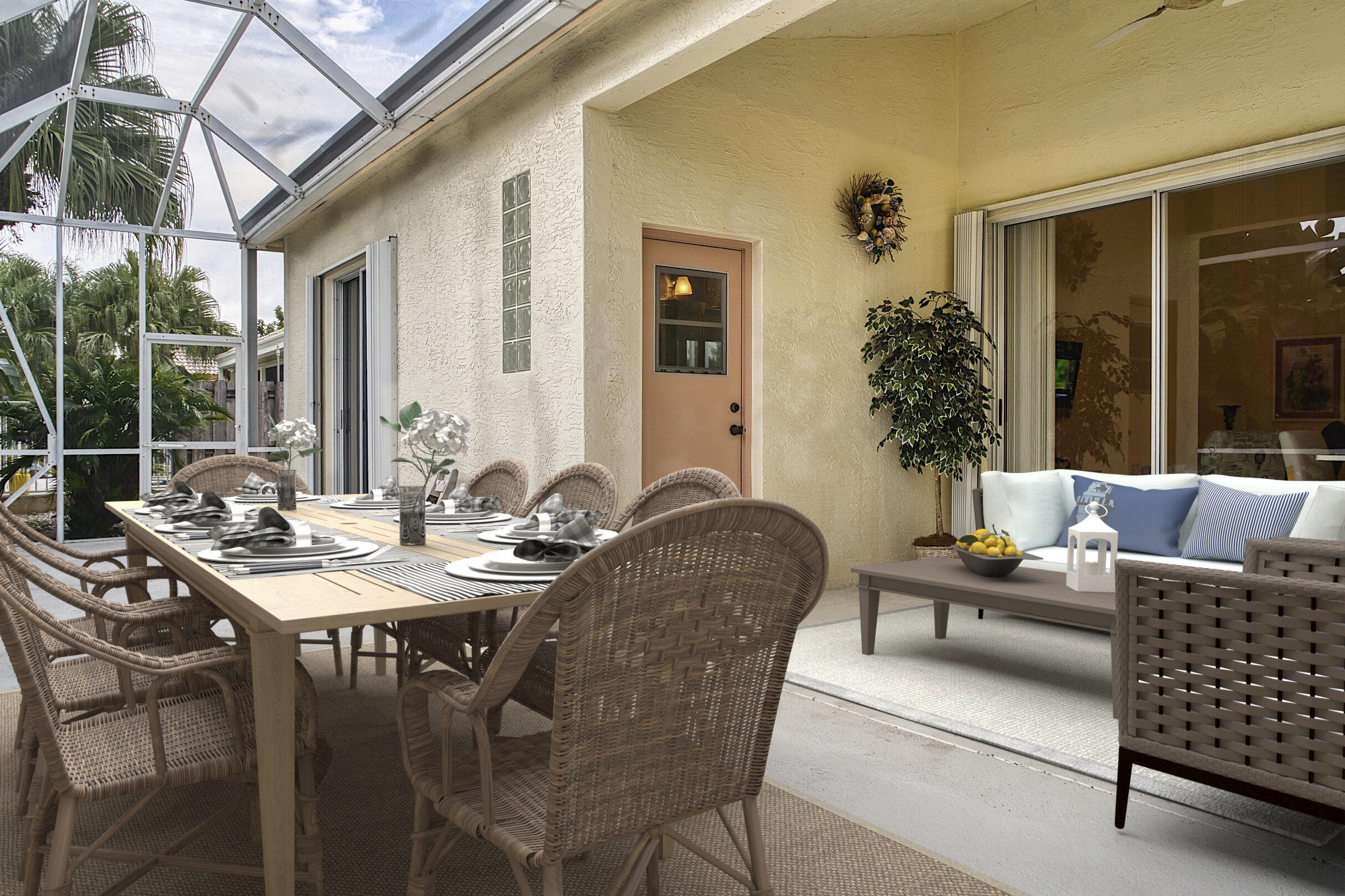 7507 Eagle Point Drive Delray Beach, FL 33446 - Photo 38 of 49 a living room with furniture and a window