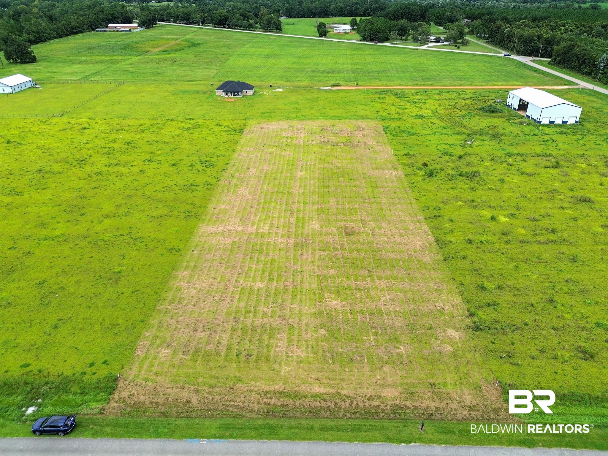 Lot 5 Brewer Road Robertsdale, AL 36567 - Photo 6 of 8 Aerial view featuring a rural view
