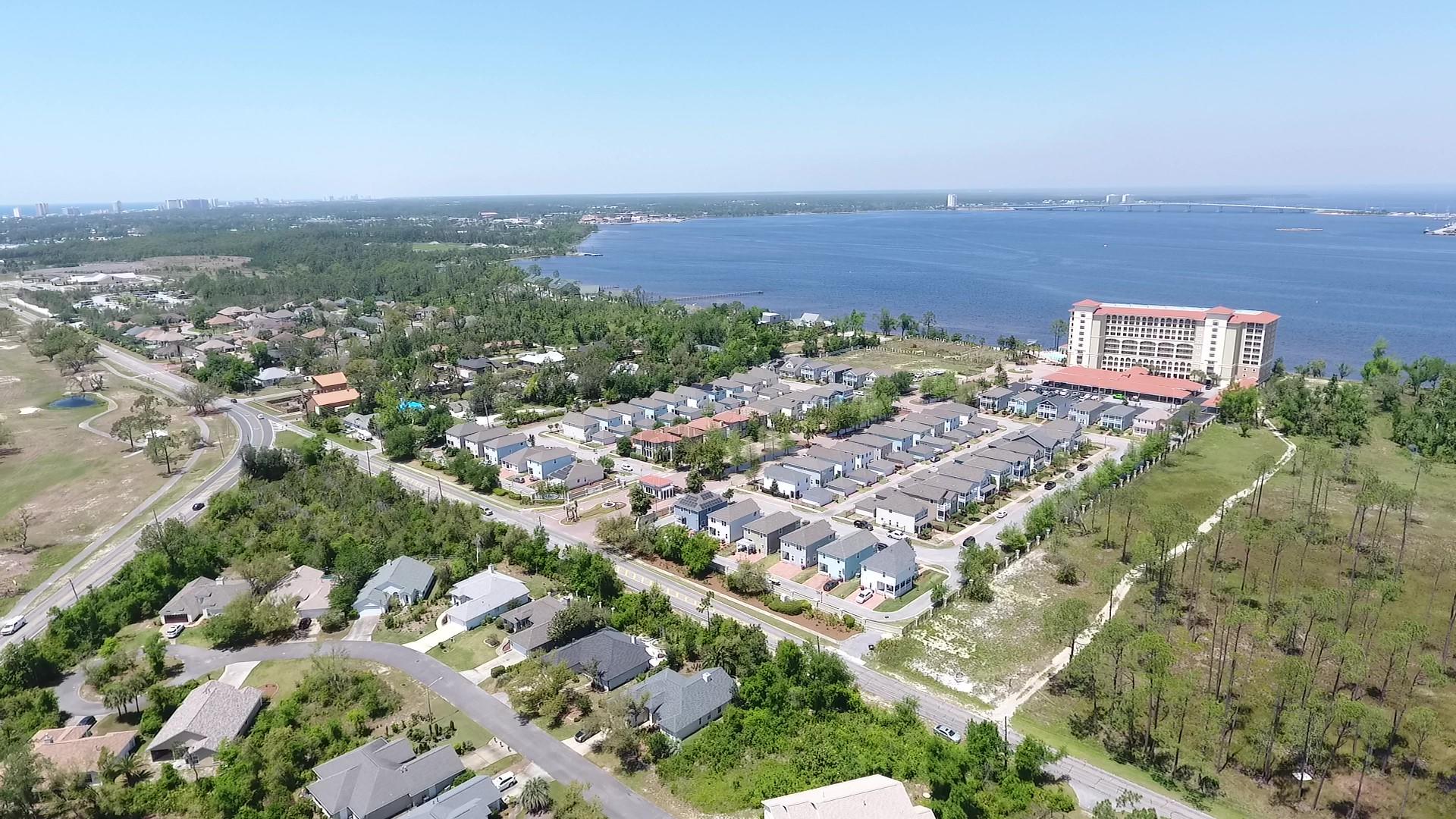 4700 Magnolia Beach Road Panama City Beach, FL 32408 - Photo 21 of 23 an aerial view of multiple house