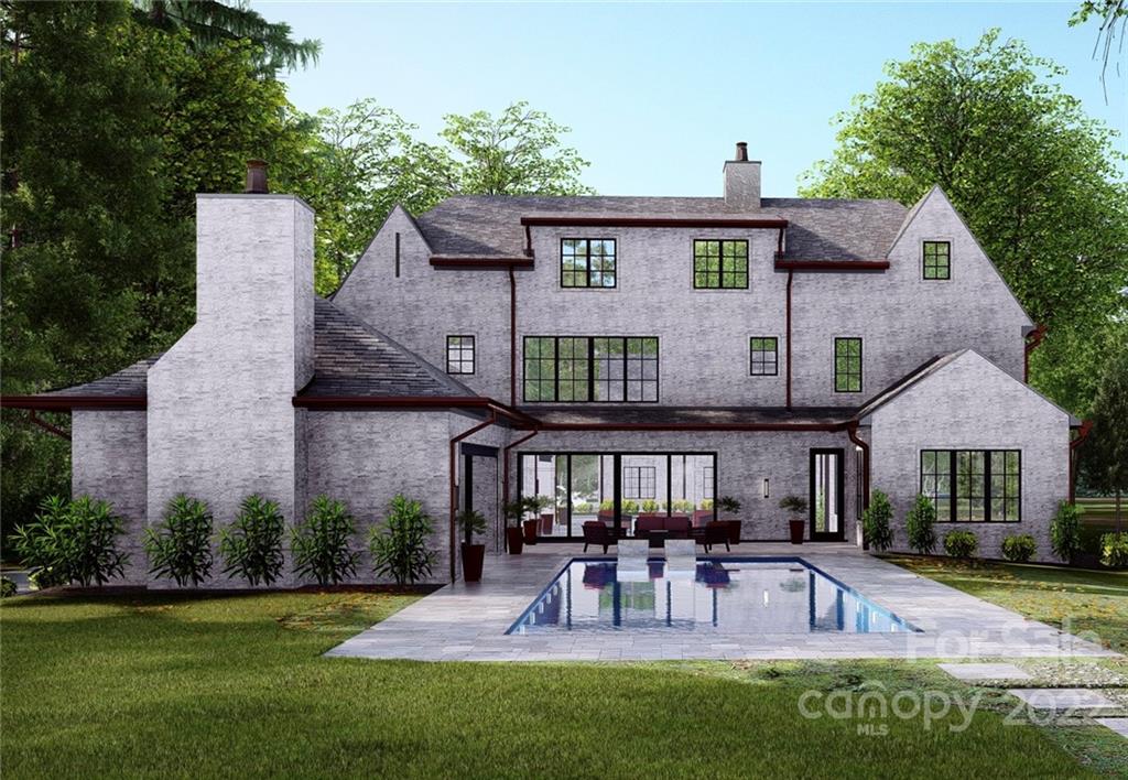 2027 Ferncliff Road Charlotte, NC 28211 - Photo 4 of 46 a front view of house with yard and outdoor seating