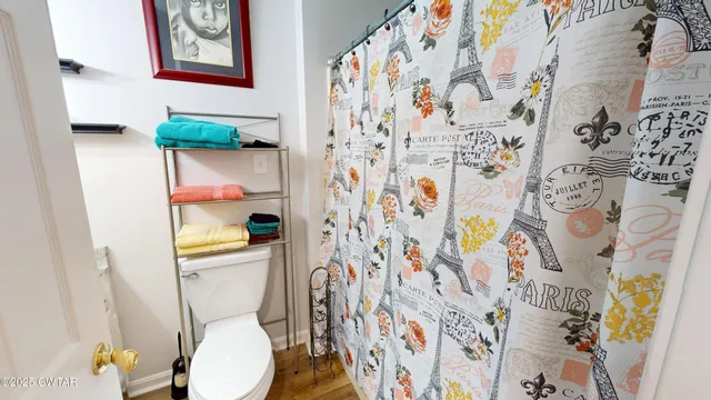 a very nice looking room with a large window