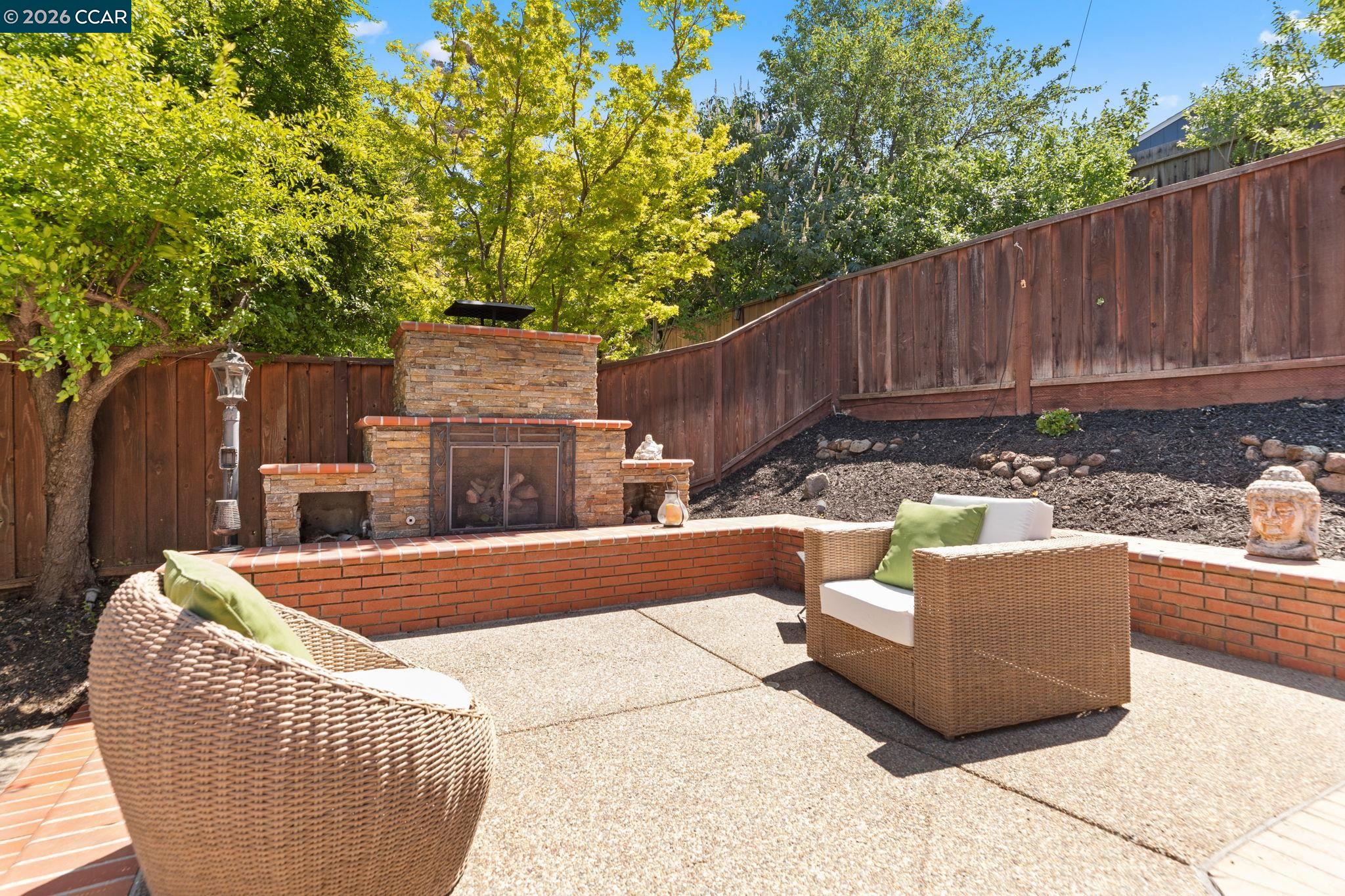 1267 Quiet Circle Concord, CA 94521 - Photo 53 of 72 a view of a backyard with sitting area