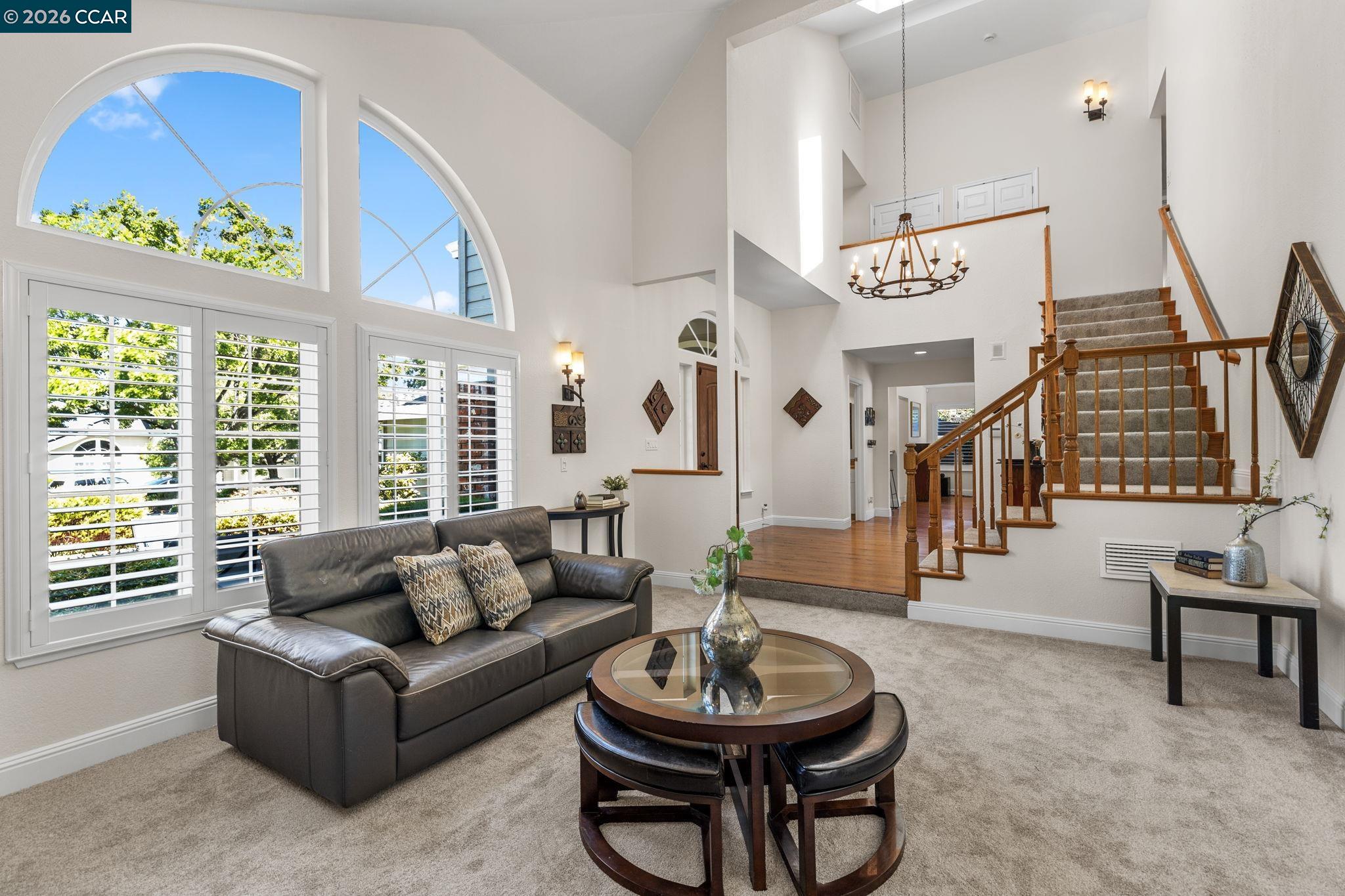 1267 Quiet Circle Concord, CA 94521 - Photo 6 of 72 a living room with furniture and a large window
