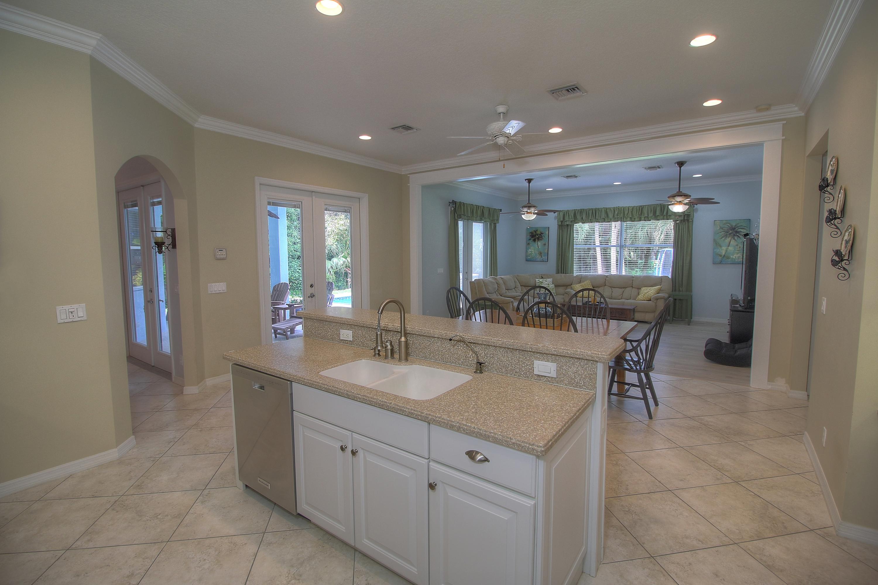 9461 Sandy Run Road Jupiter, FL 33478 - Photo 10 of 47 Kitchen Family Room MLS