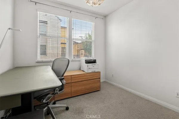 a view of a workspace with a window