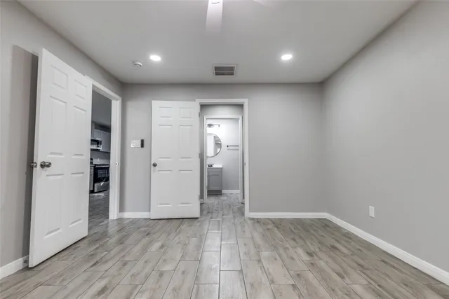 wooden floor in an empty room with wooden floor