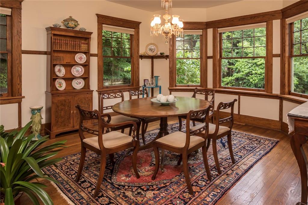 14 Terrace Road Rosslyn Farms, PA 15106 - Photo 6 of 20 Formal dining room with beautiful woodwork...