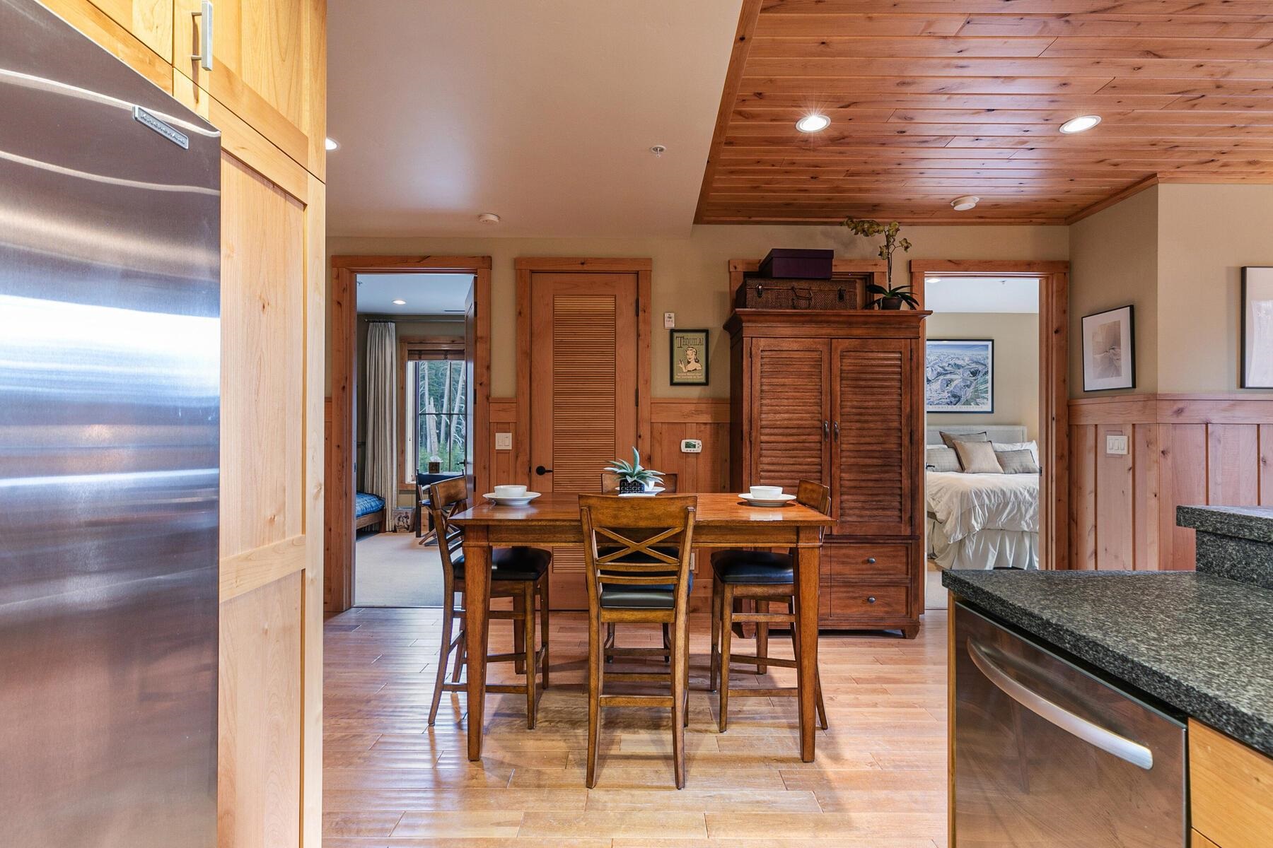 600 Sugar Bowl Road, Unit 211 Truckee, CA 96161 - Photo 14 of 21 a view of a dining room with furniture