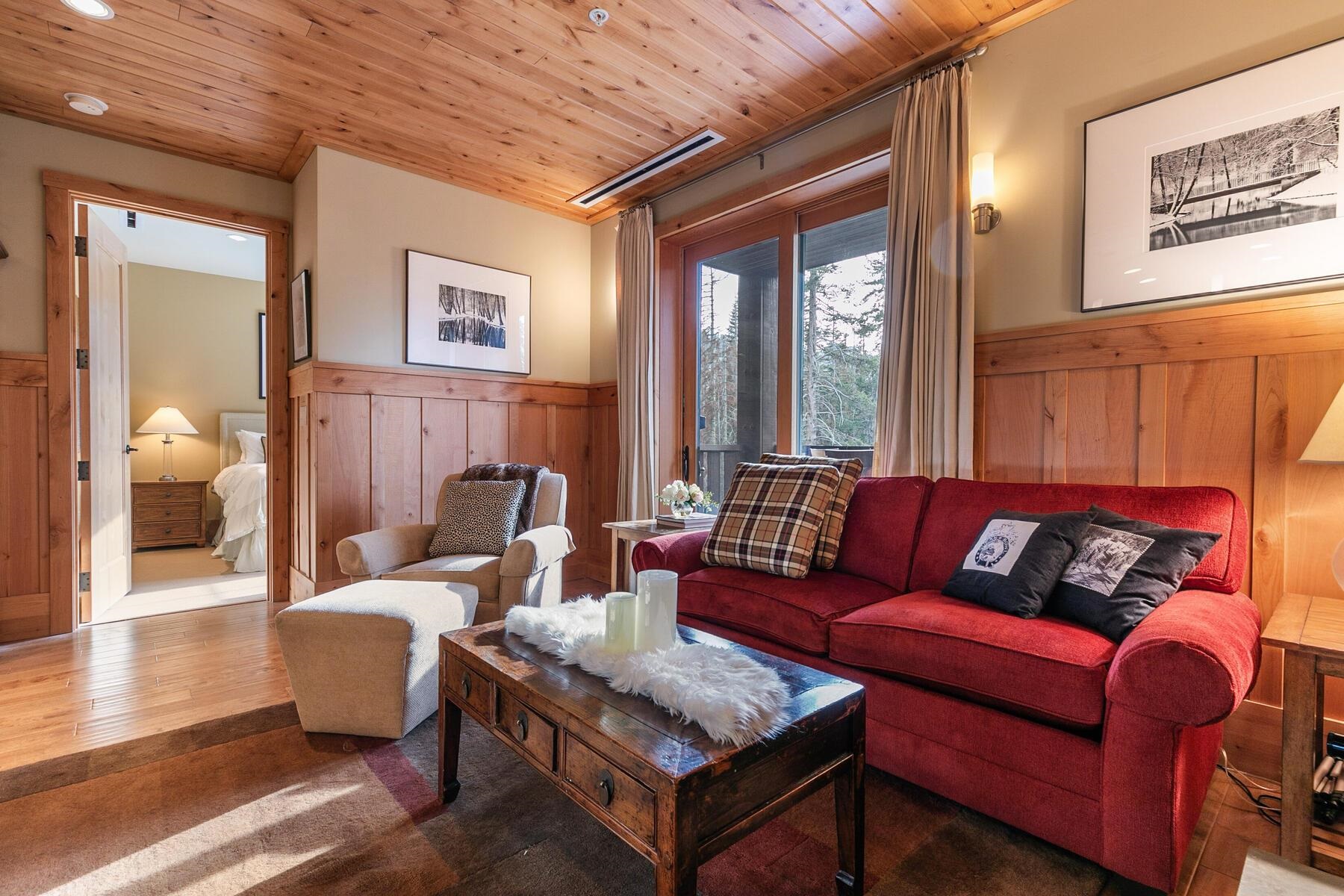 600 Sugar Bowl Road, Unit 211 Truckee, CA 96161 - Photo 3 of 21 a living room with furniture and a window