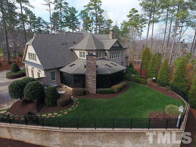 2921 Cone Manor Lane Raleigh, NC 27613 - Photo 24 of 25 an aerial view of a house