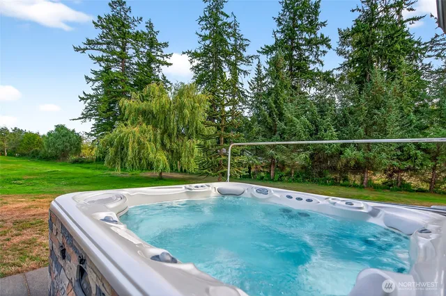 a view of an ocean and beach