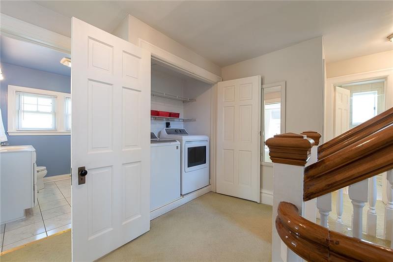 304 Quaker Road Sewickley, PA 15143 - Photo 18 of 25 The laundry area is housed on the 2nd level for easy accessibility.