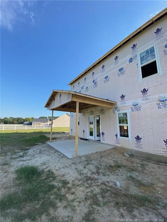 6291 New Hope Church Road Wade, NC 28395 - Photo 6 of 12 Covered Patio on Rear