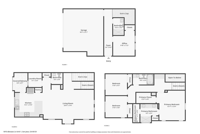 $1,288,000 | 1015 Abruzzo Lane, Unit 1, San Jose, CA 95133