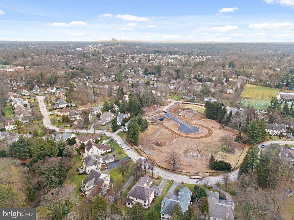 7 Lockwood Lane, Unit LOT 2 Villanova, PA 19085 - Photo 3 of 3 an aerial view of residential houses with outdoor space