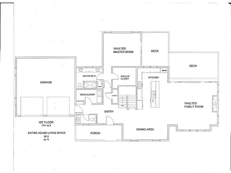 110 Longfellow Road Jamestown, RI 02835 - Photo 6 of 7 1st Floor Plan.