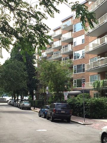 a car parked in front of a building
