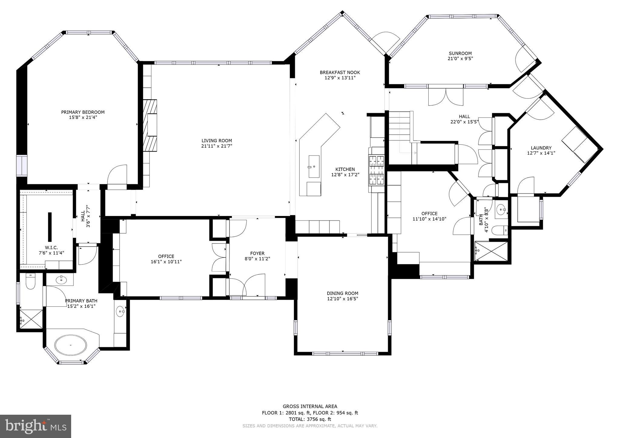 6945 Hagy Road Rock Hall, MD 21661 - Photo 8 of 32 4,045 square feet of living space...