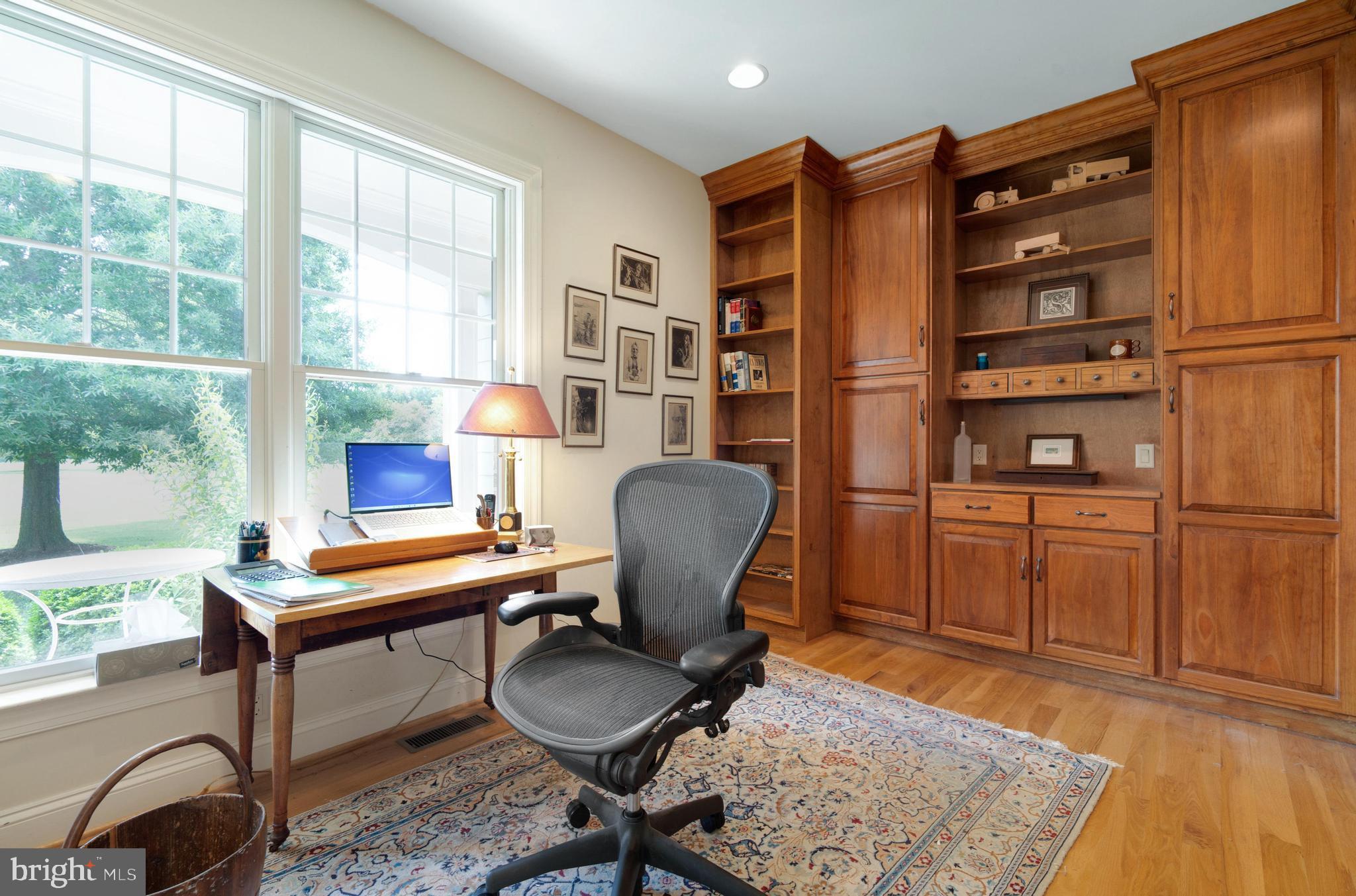 6945 Hagy Road Rock Hall, MD 21661 - Photo 10 of 32 Who doesn't need quality built-ins - in an office?