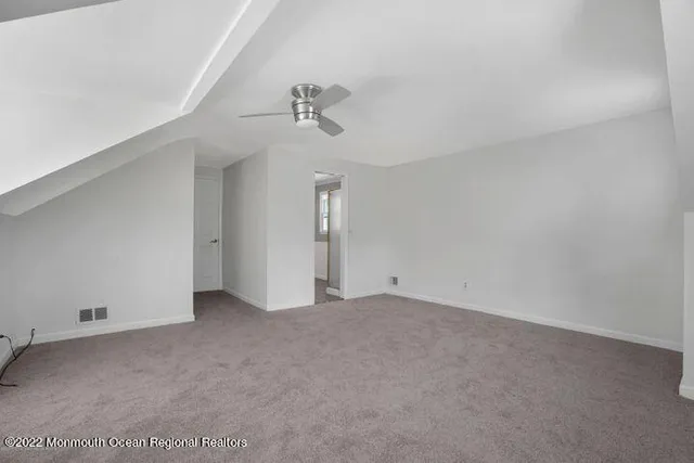 a view of empty room