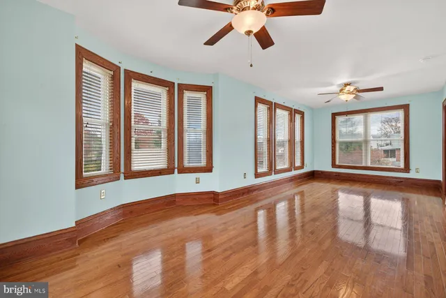 a view of a storage room
