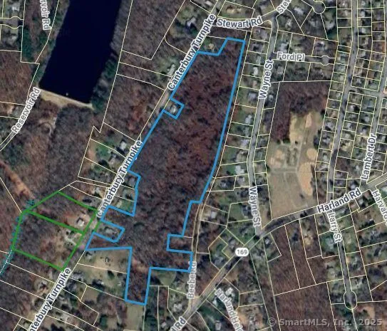 a bird view of a house