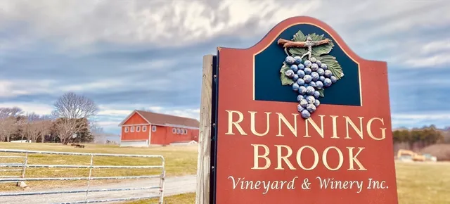 a sign that is on the side of a building