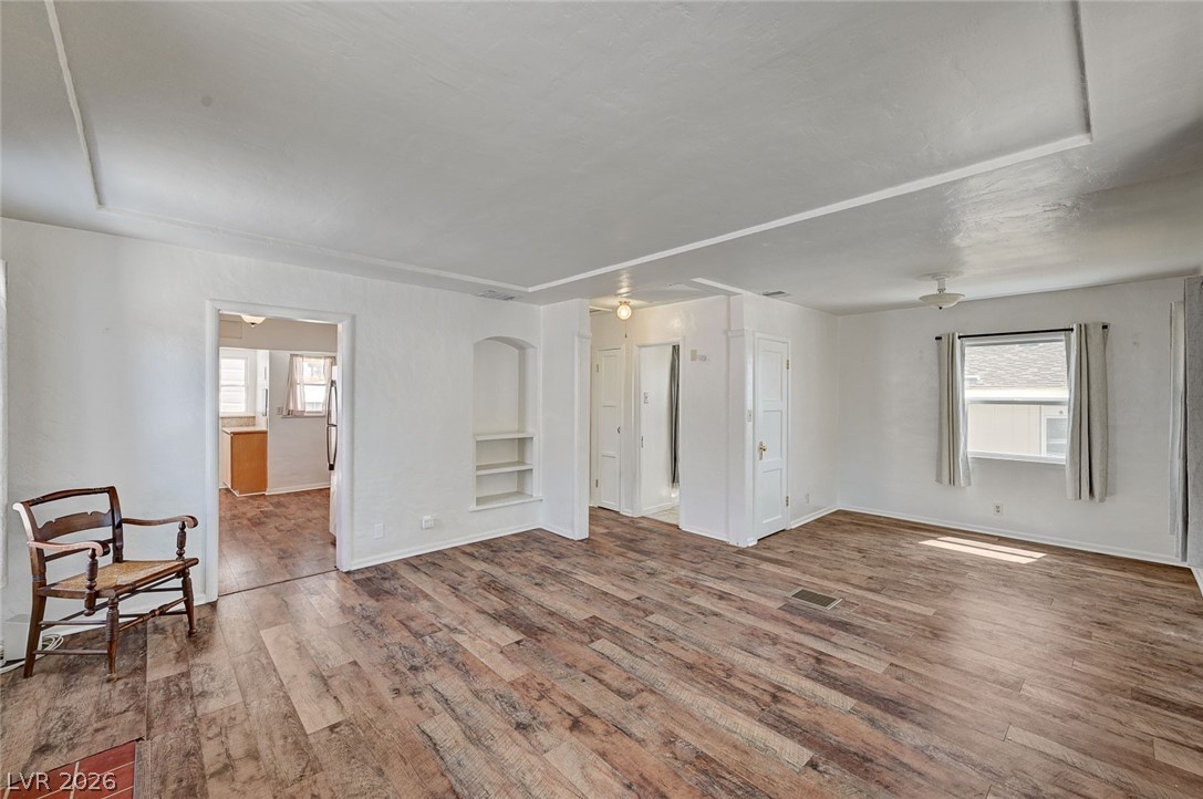 629 L Avenue Boulder City, NV 89005 - Photo 6 of 46 Luxury Vinyl planks, original 1936 art niche and cove ceiling.