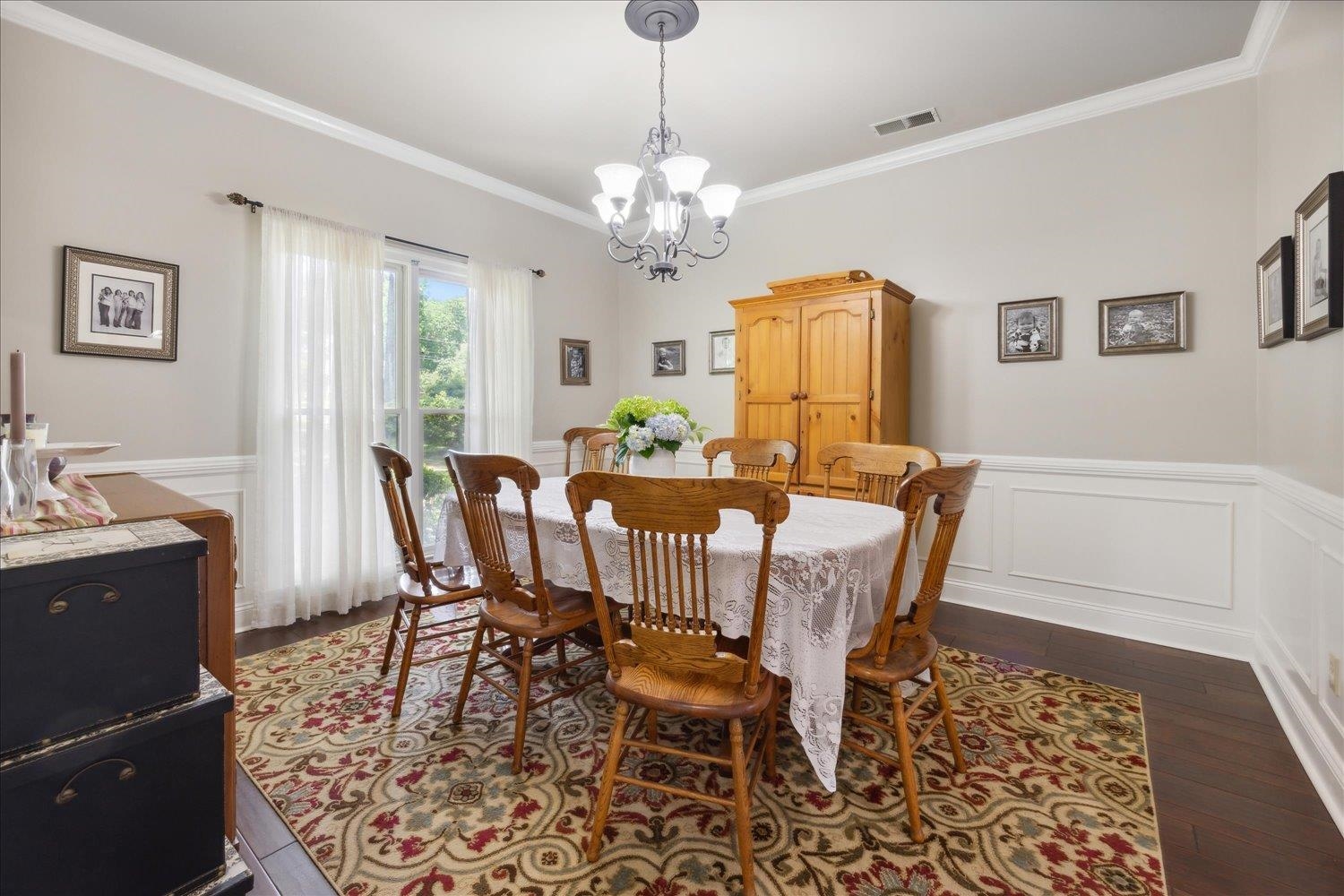 7051 7th Road Bartlett, TN 38135 - Photo 6 of 37 Dining room with paneling and lots of natural light