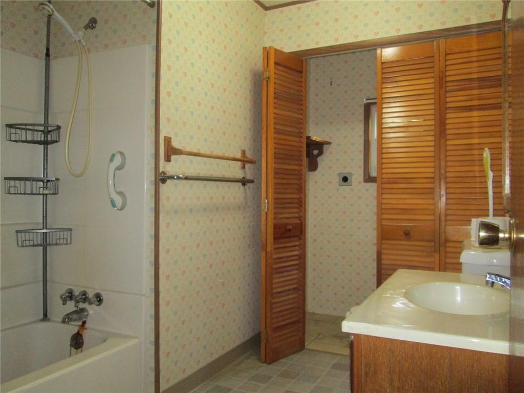 1075 Red Mill Road Kittanning, PA 16201 - Photo 13 of 18 a bathroom with a sink and a bathtub