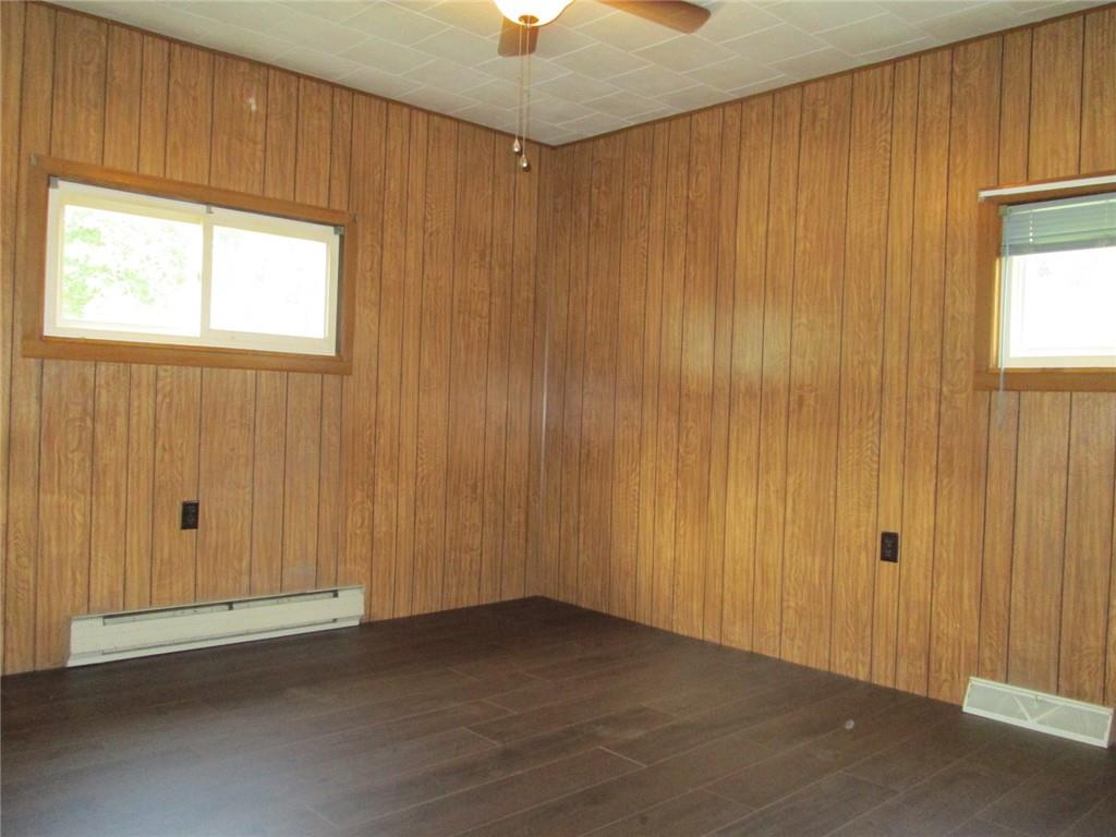 1075 Red Mill Road Kittanning, PA 16201 - Photo 9 of 18 an empty room with a window and a ceiling fan