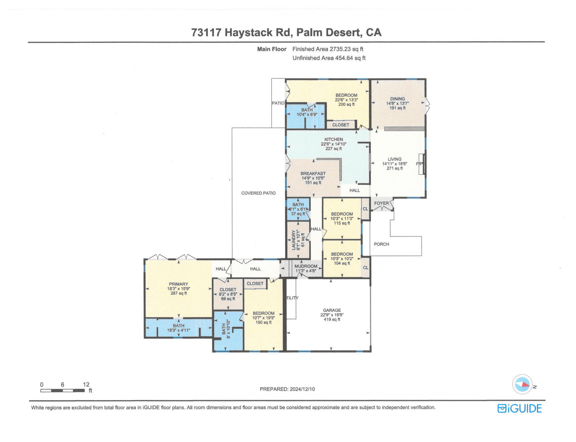 73117 Haystack Road Palm Desert, CA 92260 - Photo 32 of 32 Floorplan