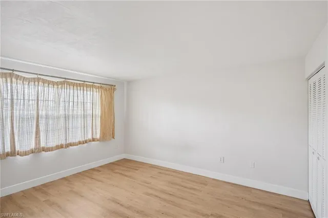 wooden floor in an empty room