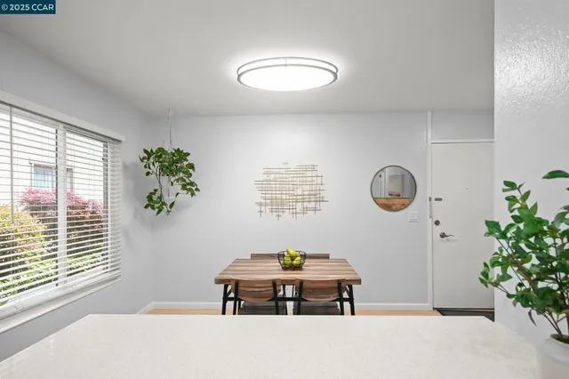 a view of a door and chair in a room