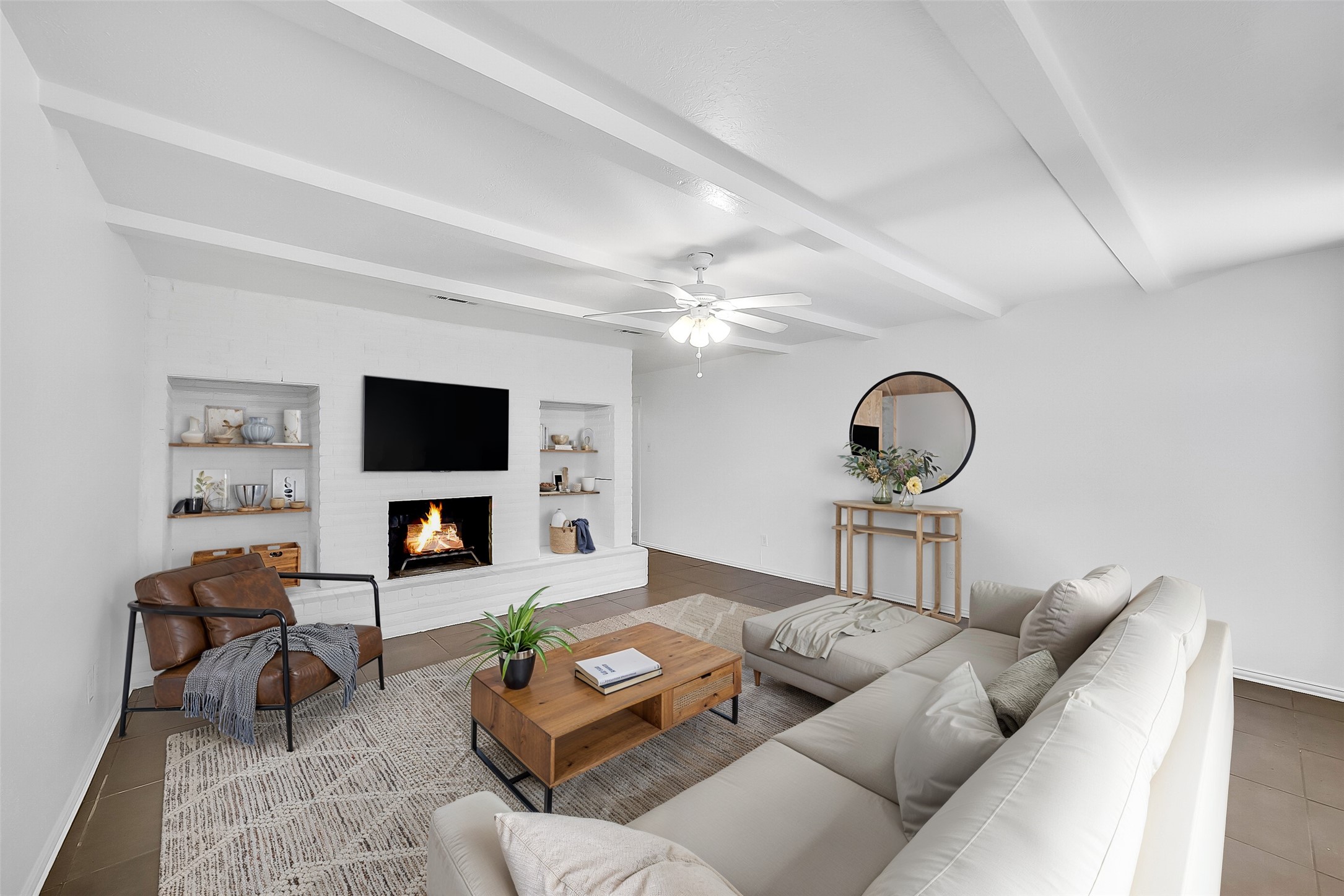 23123 Lestergate Drive Spring, TX 77373 - Photo 4 of 24 a living room with furniture and a flat screen tv