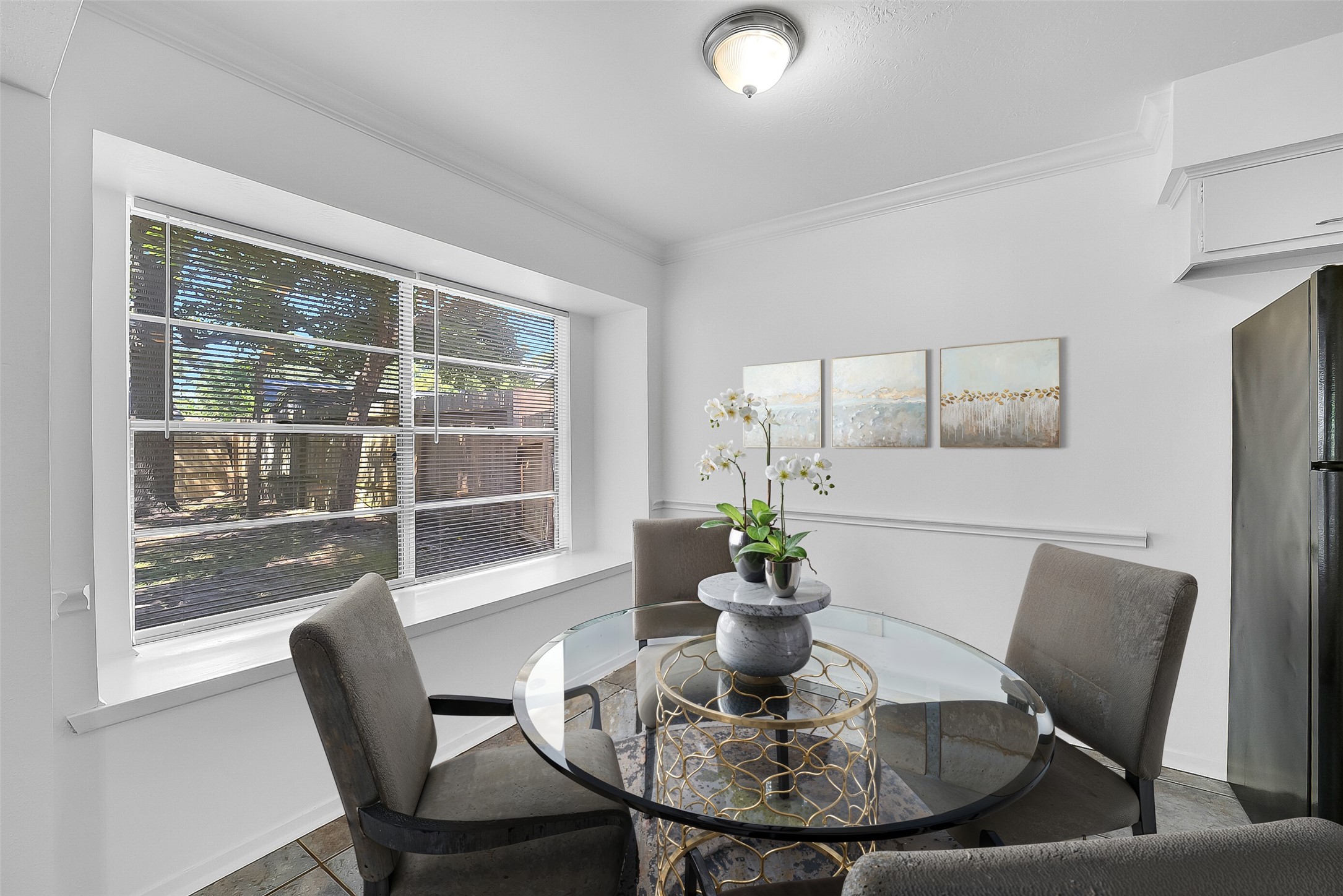 23123 Lestergate Drive Spring, TX 77373 - Photo 10 of 24 a view of a dining room with furniture window and outside view