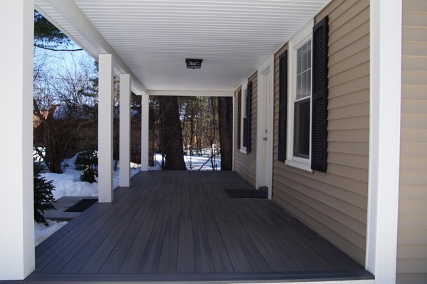 13 Marshbrook Road Billerica, MA 01821 - Photo 3 of 24 a view of a porch with wooden floor and outdoor space