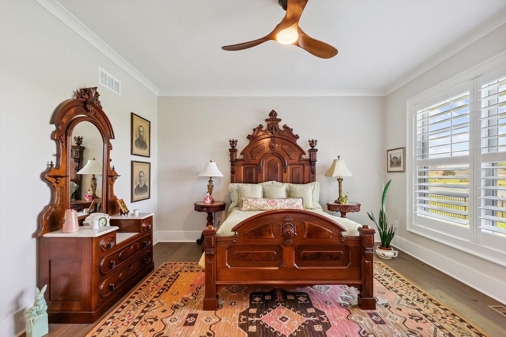 604 Cayman Way Savoy, IL 61874 - Photo 65 of 138 a bedroom with a bed and wooden floor