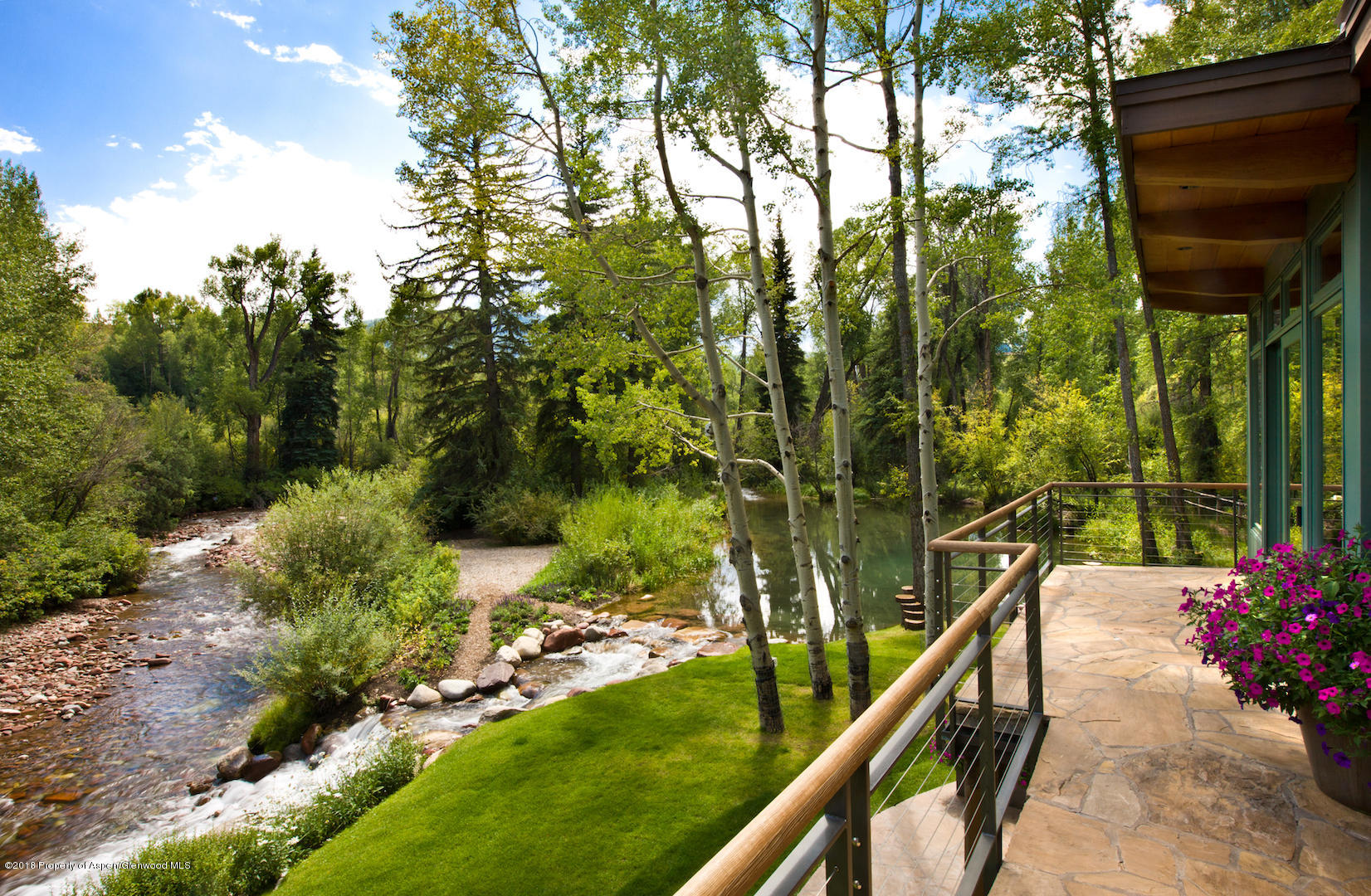 1055 Stage Road Aspen, CO 81611 - Photo 12 of 32 a view of a garden