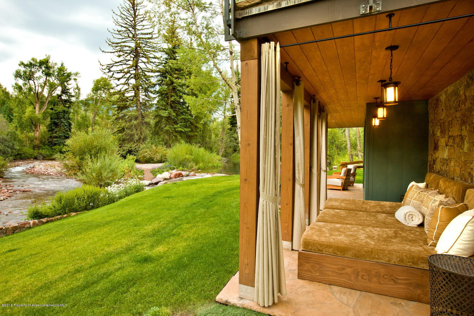 1055 Stage Road Aspen, CO 81611 - Photo 13 of 32 a view of a porch