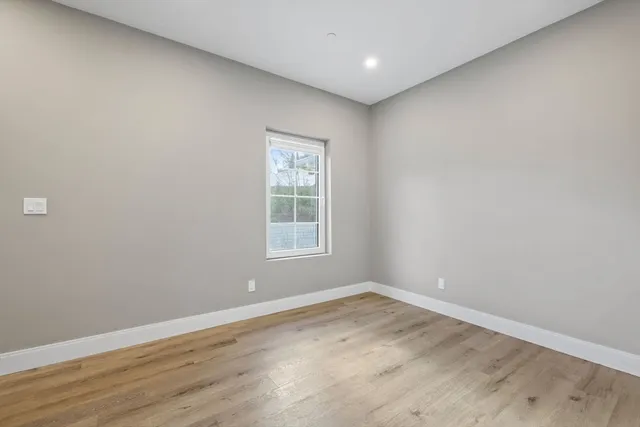 wooden floor in an empty room