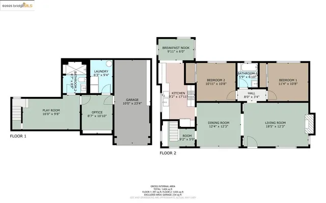 $1,099,000 | 1515 Hampel Street, Oakland, CA 94602